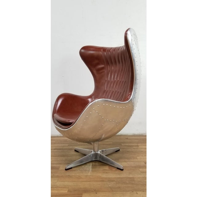 Restoration Hardware Aviator Egg Chair | Chairish