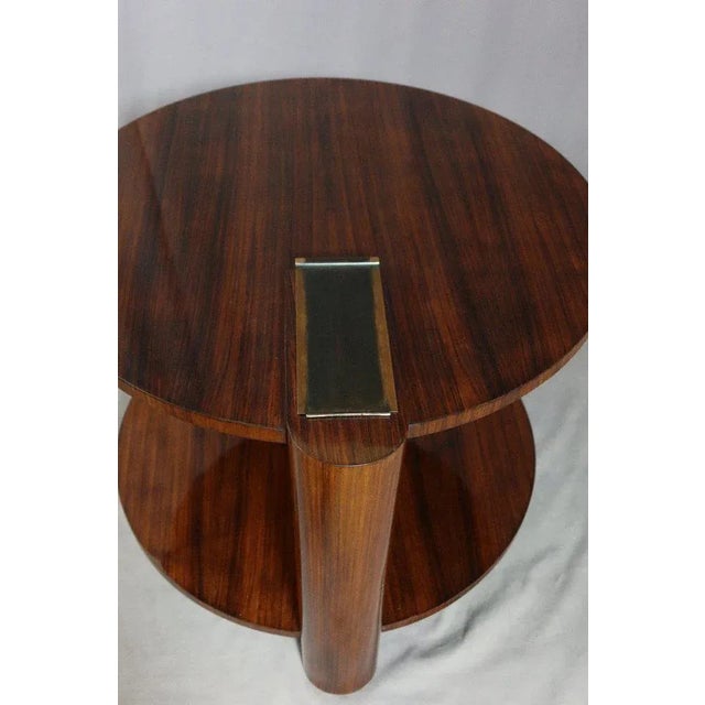 Art Deco Ebony Side Table For Sale - Image 10 of 13