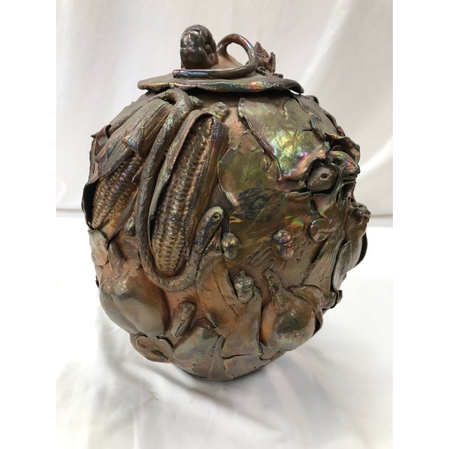 1980s Anthropology Roku Vessel by Doris Miller For Sale - Image 10 of 11