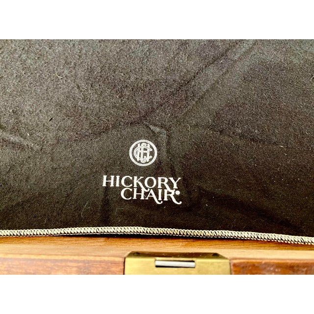 Gorgeous Hickory Chair Vintage James River Plantation Chippendale Style Burl Mahogany Wood Silver Chest Solid Exquisite...