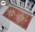 Terra Cotta 1970s Vintage Hand Knotted Small Rug For Sale - Image 8 of 15
