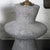 Pair of Gray Ceramic Table Lamps For Sale In New York - Image 6 of 9