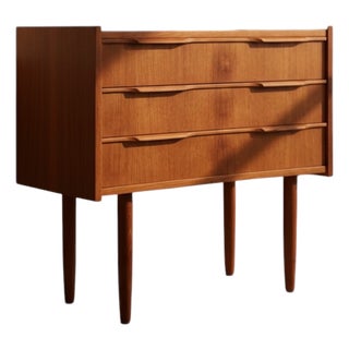 Small Teak Chest of Drawers from Ejsing Møbelfabrik, Denmark, 1960s For Sale