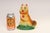 Sculpture Materials Mid-Century Modern Painted Chalkware Carnival Chalk Collie Dog Sculpture / Figurine For Sale - Image 7 of 12