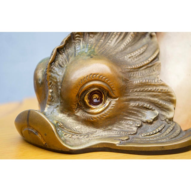 Fish-Shaped Candleholders by Hauy Pouigo, Florence, Italy, 1970s, Set of 2 For Sale - Image 6 of 7