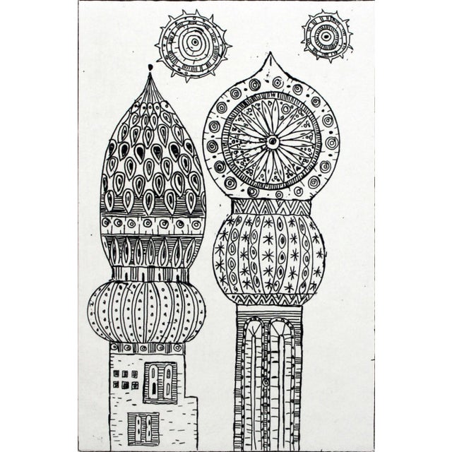 Małgorzata Jenta-Dmitruk, King and Queen, Etching on Paper, 2014 For Sale - Image 6 of 6