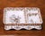 19th Century French Desvres Hand Painted Faience Divided Serving Tray For Sale - Image 4 of 11