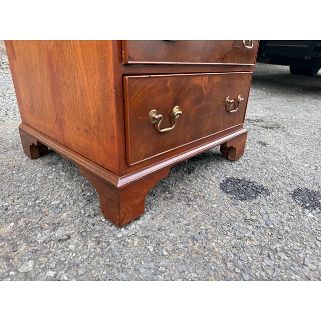 Wood Antique Small Mahogany Chest of Drawers For Sale - Image 7 of 17