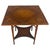 Theodore Alexander One Drawer Leather Top Folding Top Game Table MINT For Sale - Image 11 of 18