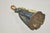 Metal Antique Victorian Cast Iron Figural Colonial Woman Blue Dress Painted Door Stop For Sale - Image 7 of 9