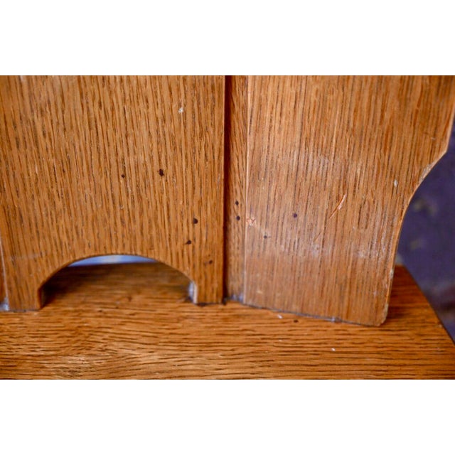 Set of Country and Brutalist Wooden Chairs, 1970s For Sale - Image 4 of 15