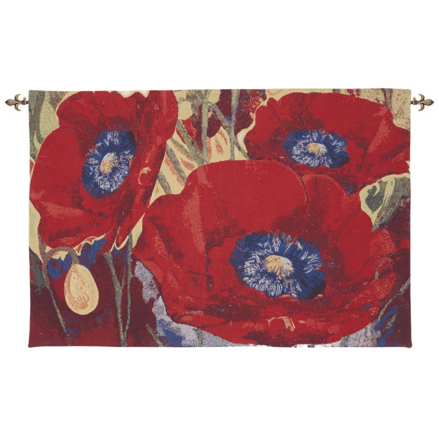 This beautiful tapestry is woven on a jacquard loom by skilled weavers, keeping alive the centuries old tradition of...