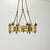 Brass French 19th Century Byzantine Style Bronze Chandelier For Sale - Image 8 of 12