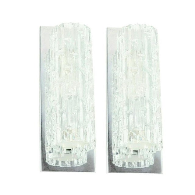 Mid-Century Modern Murano Glass Wall Lights from Doria Leuchten, Germany, 1960s, Set of 2 For Sale - Image 13 of 13