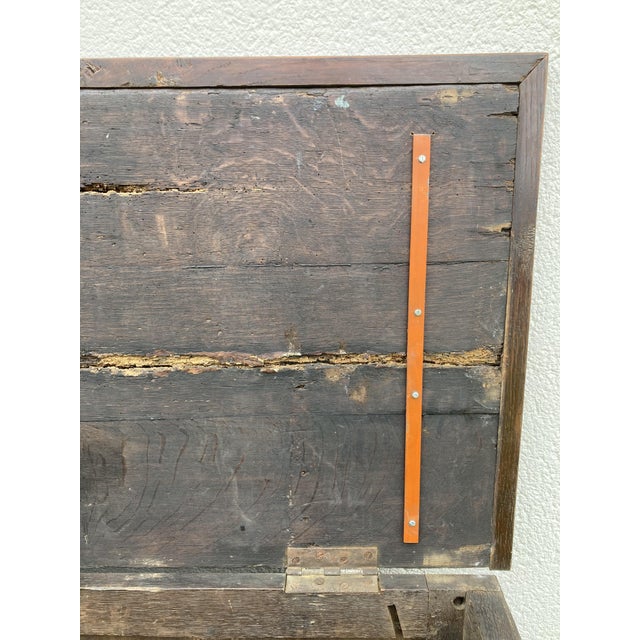 Rustic Neo-Gothic Chest For Sale - Image 12 of 18
