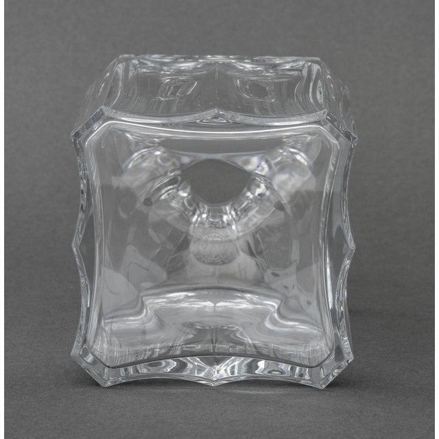 Glass Late 20th Century Baccarat Crystal "Harcourt 1841" Whiskey Decanter For Sale - Image 7 of 8