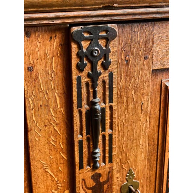 17th Century Renaissance Dutch Cabinet For Sale - Image 9 of 11