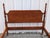 Wood Vintage Whitney Traditional Solid Cherry Four Half Poster Full Size Bed Frame. For Sale - Image 7 of 12