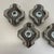 Fat Lava Brown & Beige Ceramic Wall Lights from Pan Ceramics, Germany, 1970s, Set of 4 For Sale - Image 6 of 18