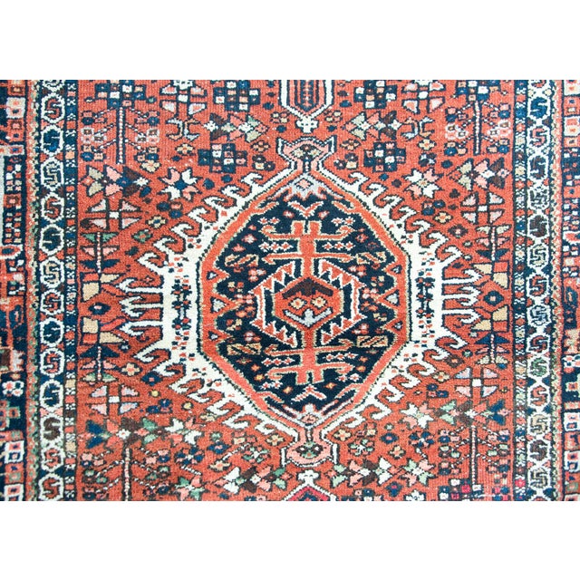 Early 20th Century Persian Karaja Rug For Sale In Chicago - Image 6 of 12