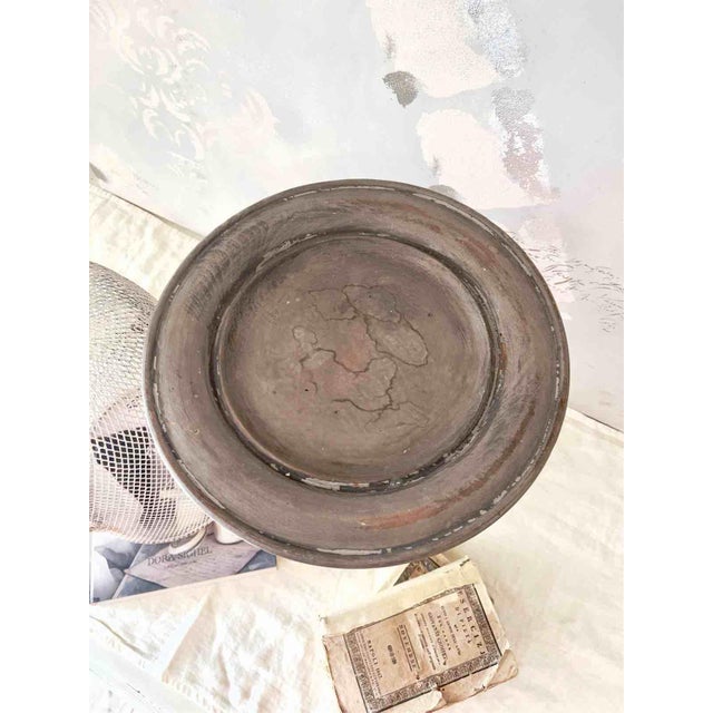Beige Large Decorative Cloche with Wooden Base and Wire Mesh Dome, 2010s For Sale - Image 8 of 12