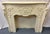 French Architectural Salvage Antique French Fireplace Mantel With Cherub and Foliate Details For Sale - Image 3 of 18