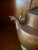 Farmhouse Antique Copper and Brass Ewer With Quail Spout For Sale - Image 3 of 8