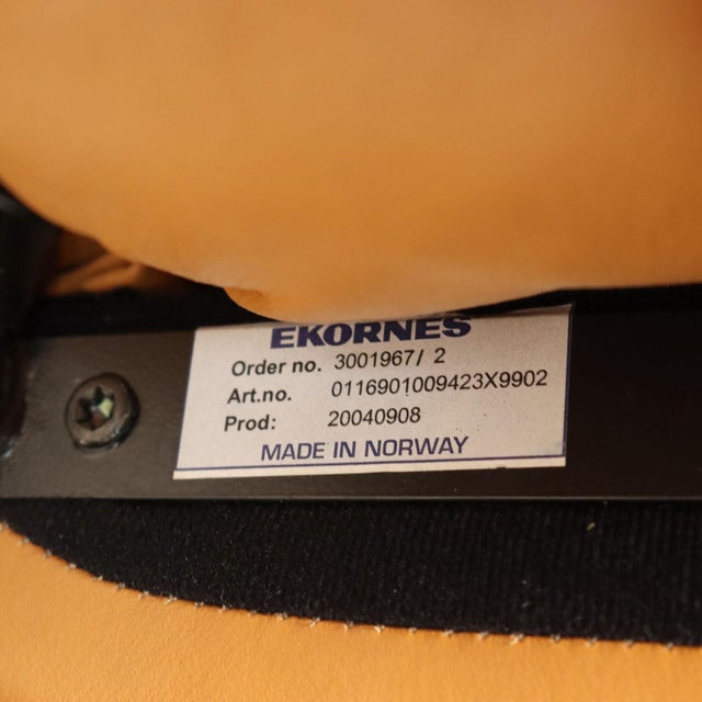 Set of Armchair and Ottoman from Ekornes, 1980s For Sale - Image 13 of 14