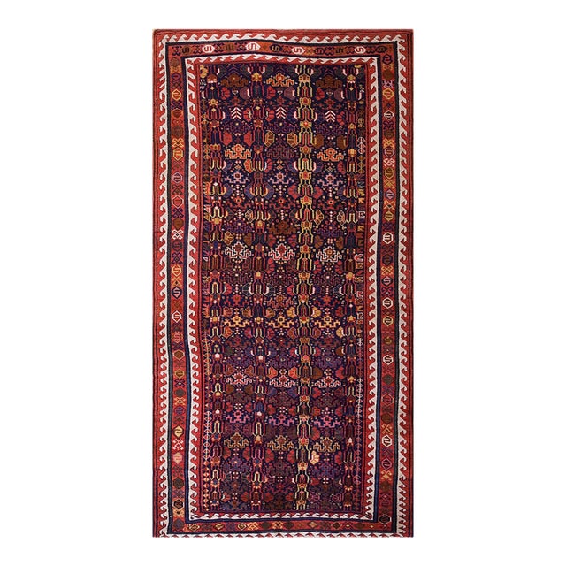 19th Century W Persian Sauj Bulak Carpet For Sale