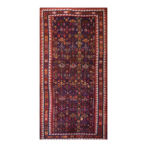 19th Century W Persian Sauj Bulak Carpet