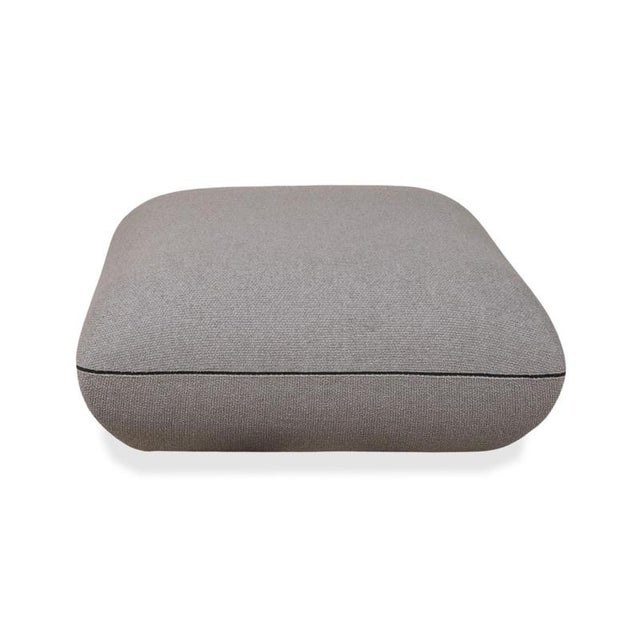 Jalis Fabric Stool in Grey from COR For Sale - Image 6 of 7