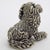 1970s Vintage Italian Handmade Genuine Silver Sitting Dog Large Miniature Figurine Sculpture, Made in Tuscany (Arezzo) For Sale - Image 5 of 10