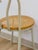 White White Metal "Bentwood" Cane Seat Accent Chair Vintage MCM Coastal Boho For Sale - Image 8 of 10