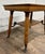 Antique Oak Parlor Table Library Table With Glass Ball and Claw Feet For Sale - Image 10 of 12