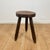 Small Brutalist Tripod Stool in Wood, 1950s For Sale - Image 11 of 11
