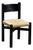 Black Meribel Chair by Charlotte Perriand for Steph Simon, 1960 For Sale