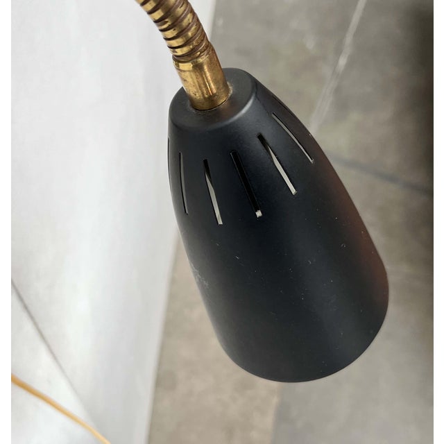 Mid-Century Modern Gooseneck Wall Lamp from Aris, Finland, 1950s For Sale - Image 14 of 18