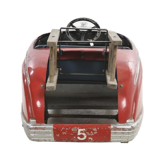 Metal Red Pedal Car, 1800s For Sale - Image 7 of 9