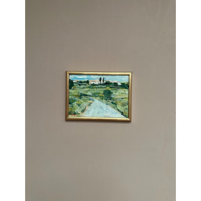 Olle Larsson, Path, 1960s, Oil on Panel, Framed For Sale - Image 8 of 18