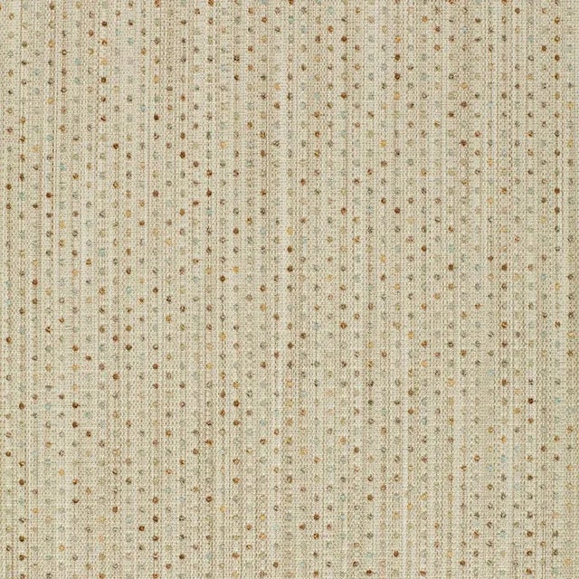 Sample - Schumacher Reilly Chenille Dot Fabric in Sand For Sale