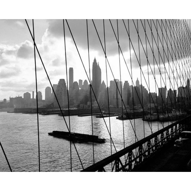 The brooklyn bridge (1959) silver gelatin fibre print - oversized (photo by h. Armstrong roberts/alamy) the brooklyn...
