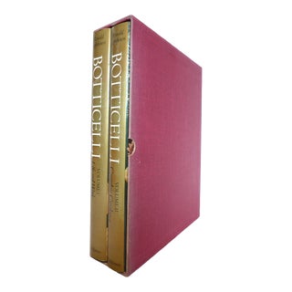 1970s Illustrated Volume Set, Ronald Lightbown's Sandro Botticelli - 2 Books For Sale