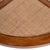 Wood Bali Breeze 42 in. Round Wood and Mesh Woven Coffee Table, Heritage For Sale - Image 7 of 10