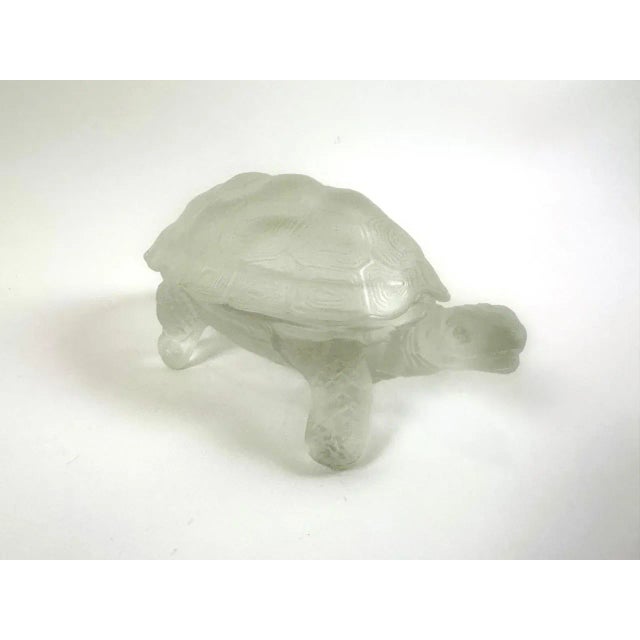 Mid-Century Modern Crystal Glass Jewellery Box from Curt Schlevogt, 1960s For Sale - Image 3 of 9