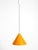 Metal Vintage Model Billiard Pendant Lamp in Orange Metal by Louis Poulsen, 1970s For Sale - Image 7 of 17
