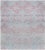 Doris Leslie Blau Antique Agra Indian Geometric Gray Cotton Carpet - c. 1920 For Sale