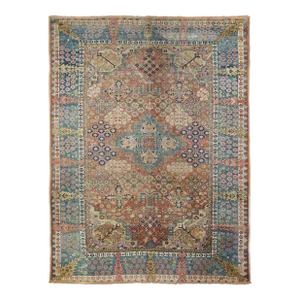 Antique Bakhshayesh Rug 7'6'' X 9'10''
