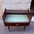 Mid-Century Italian Mahogany Nightstands with Painted Glass, 1960s, Set of 2 For Sale - Image 4 of 10