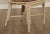 Vintage Rattan Cream Lacquered Dining Chair For Sale - Image 10 of 13