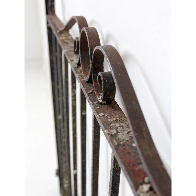 Antique Wrought Iron Gate For Sale - Image 10 of 13